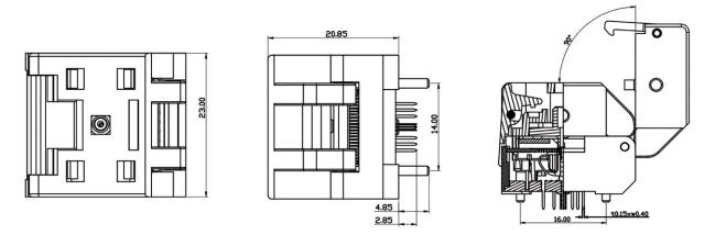 qfn测试座图纸